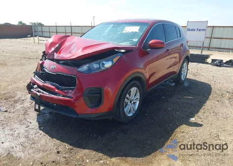 2017 Kia Sportage Lx из США, поврежденный, VIN KNDPM3AC4H7134333